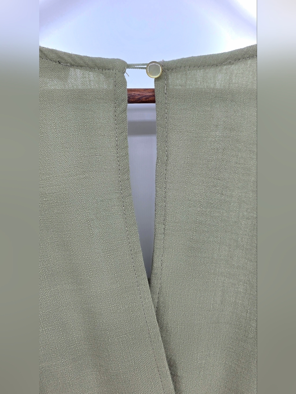 As U Wish Juniors' Olive Green Drawstring Waist Cargo Jumpsuit - Size Large - Picture 10 of 16